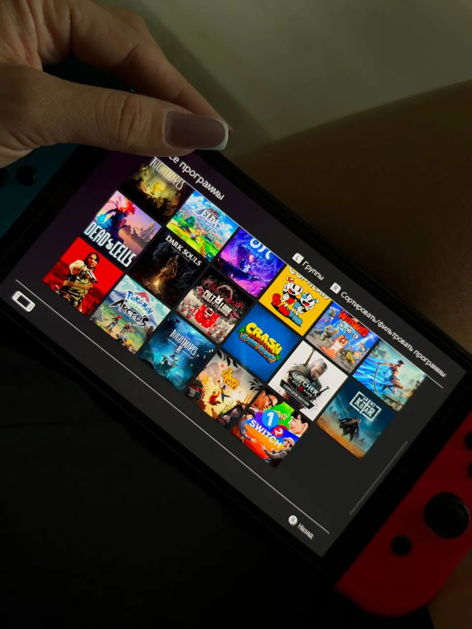 Nintendo Switch OLED 64GB с картой памяти 256GB 2