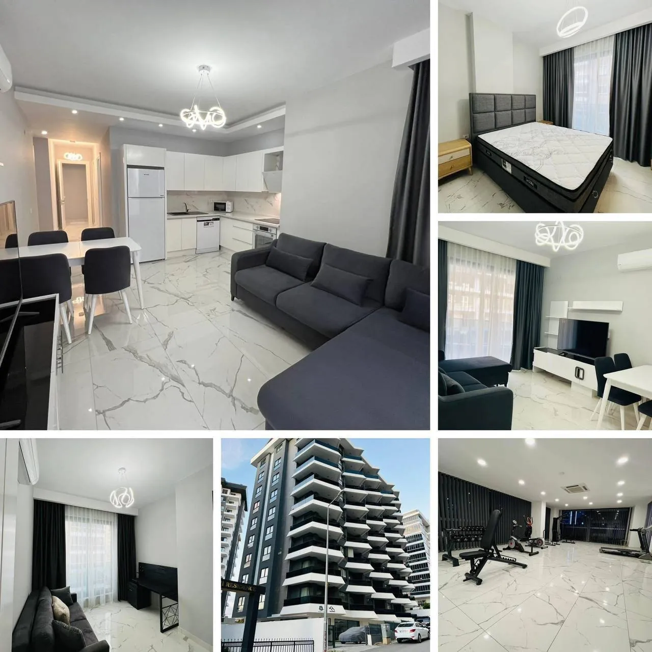 Квартира 2+1 в White Saile, Махмутлар 1