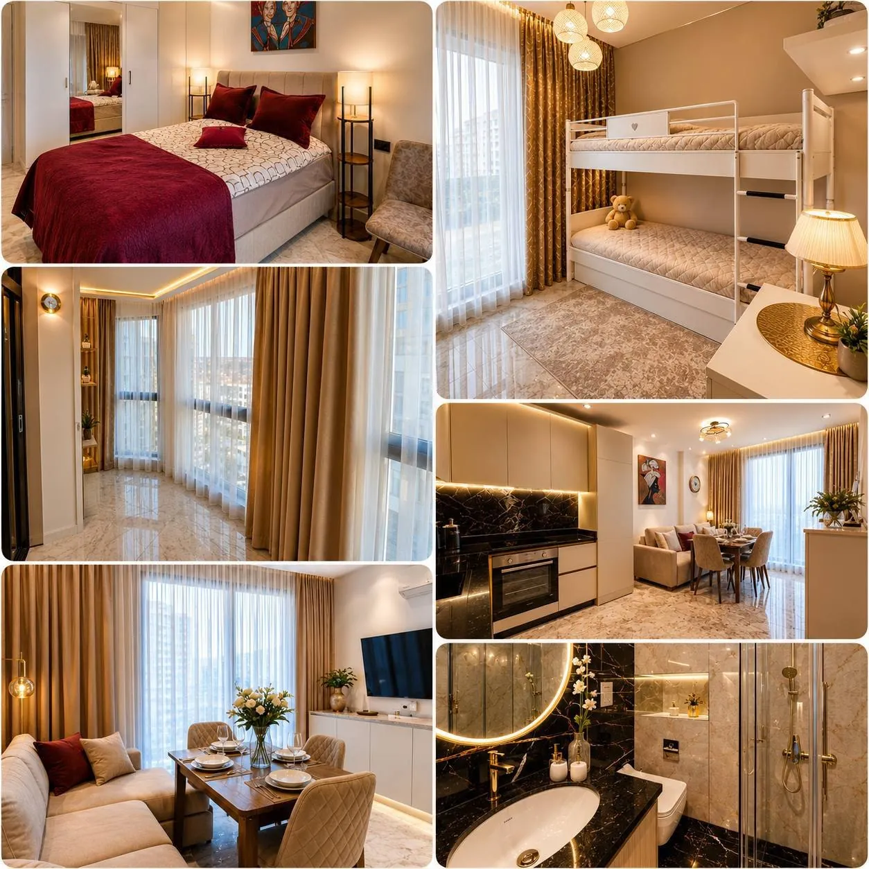 Квартира 2+1 в Best Home 39 Select, Оба 1