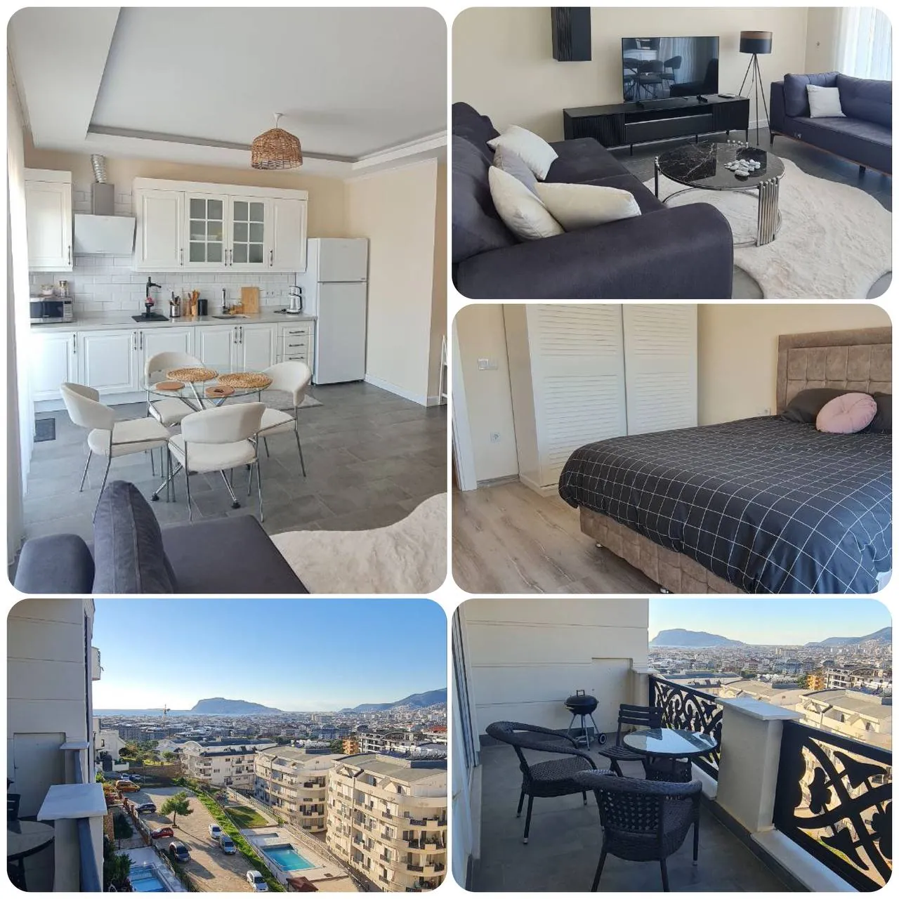 Пентхаус 2+1 в комплексе Şen Palace, Оба 1