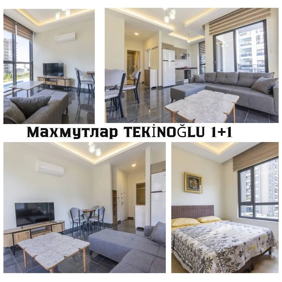 Квартира 1+1 в Tekinoğlu, Махмутлар 1
