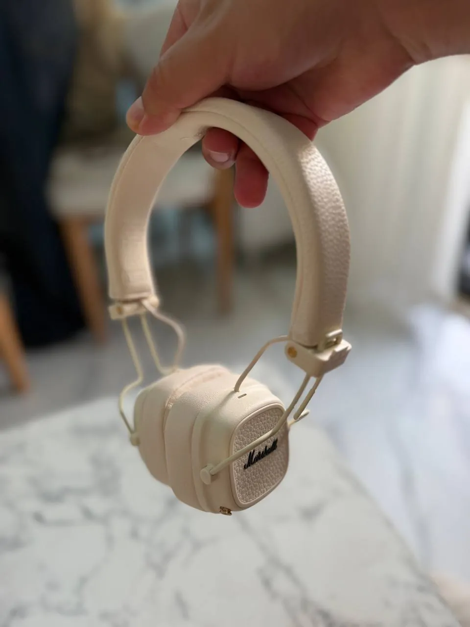 Наушники Marshall Major V бежевые 3